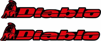 Picture of Lamborghini Diablo Decals / Stickers