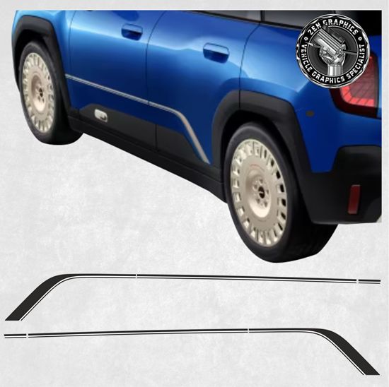 Picture of Mini J05 Aceman Favoured side Stripes / Stickers