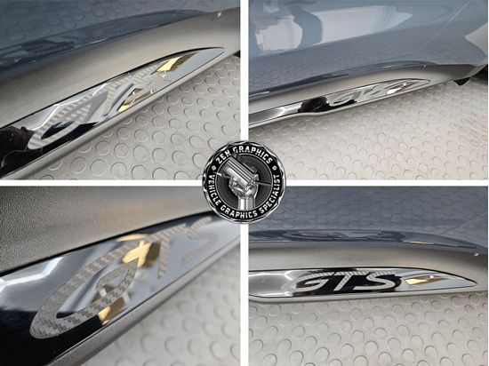 Picture of Taycan GTS lower side skirt overlay Decals