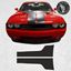 Picture of Dodge Challenger 2008 - 2014 Hood Stripes