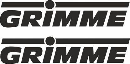 Picture of Grimme Decals  / Stickers