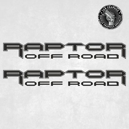 Picture of Ford Raptor Off Road Decals / Stickers