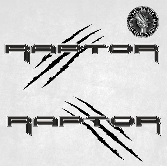 Picture of Ford Raptor Decals / Stickers