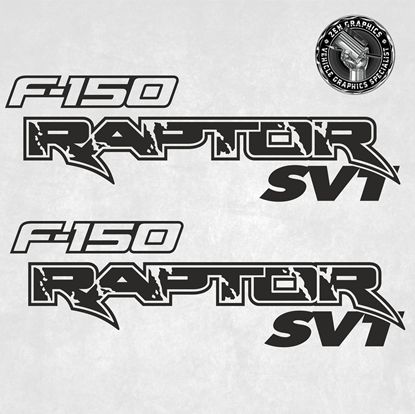 Picture of Ford F-150 Raptor SVT Decals / Stickers