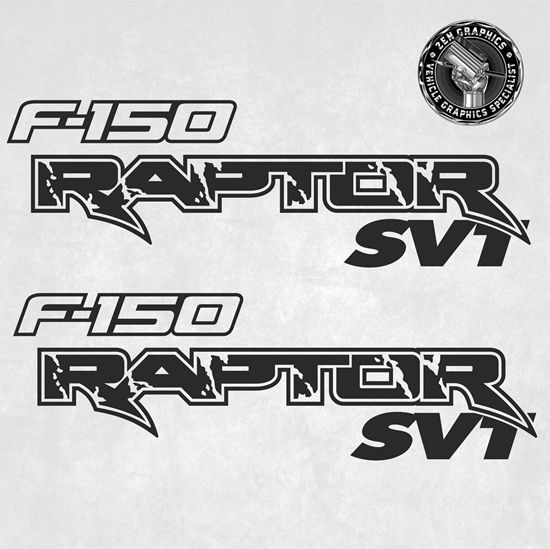 Picture of Ford F-150 Raptor SVT Decals / Stickers