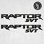 Picture of Ford Raptor SVT Decals / Stickers