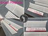 Picture of Fiat Uno Turbo i.e.  phase 1 replacement side  & rear Stripes / Stickers
