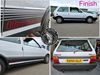 Picture of Fiat Uno Turbo i.e.  phase 1 replacement side  & rear Stripes / Stickers