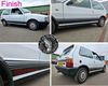 Picture of Fiat Uno Turbo i.e.  phase 1 replacement side  & rear Stripes / Stickers