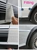 Picture of Fiat Uno Turbo i.e.  phase 1 replacement side  & rear Stripes / Stickers