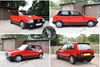 Picture of Fiat Uno Turbo i.e.  phase 1 replacement side  & rear Stripes / Stickers