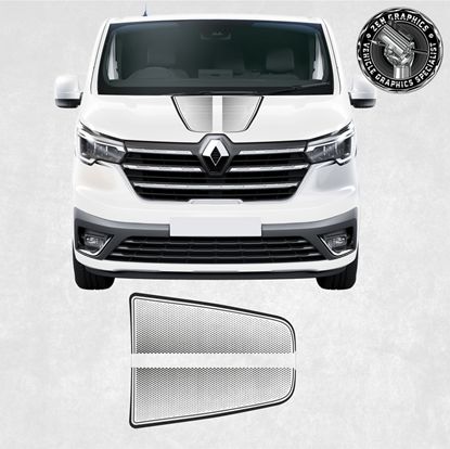 Picture of Renault Trafic Passenger Sports Bonnet Stripes