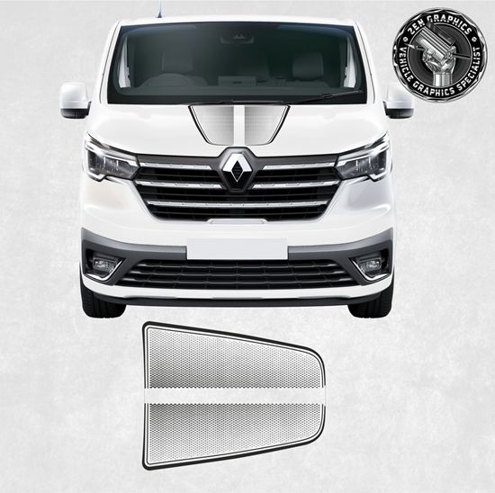 Picture of Renault Trafic Passenger Sports Bonnet Stripes