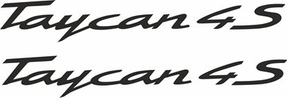 Picture of Taycan 4S Decals / Stickers