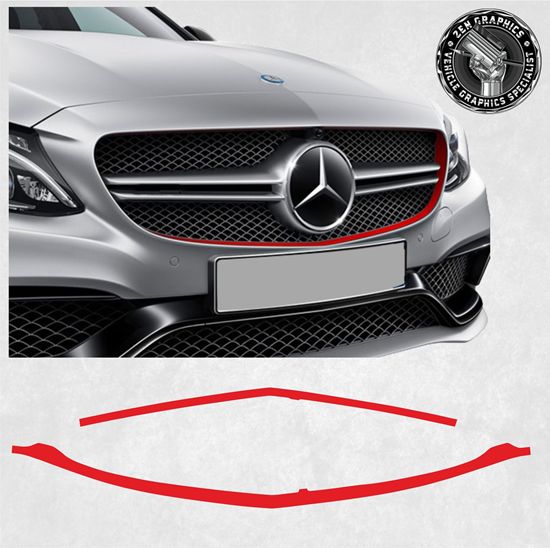 Picture of Mercedes W205 C Class / CLA / C63 Edition 1 Radiator Grille Stripe