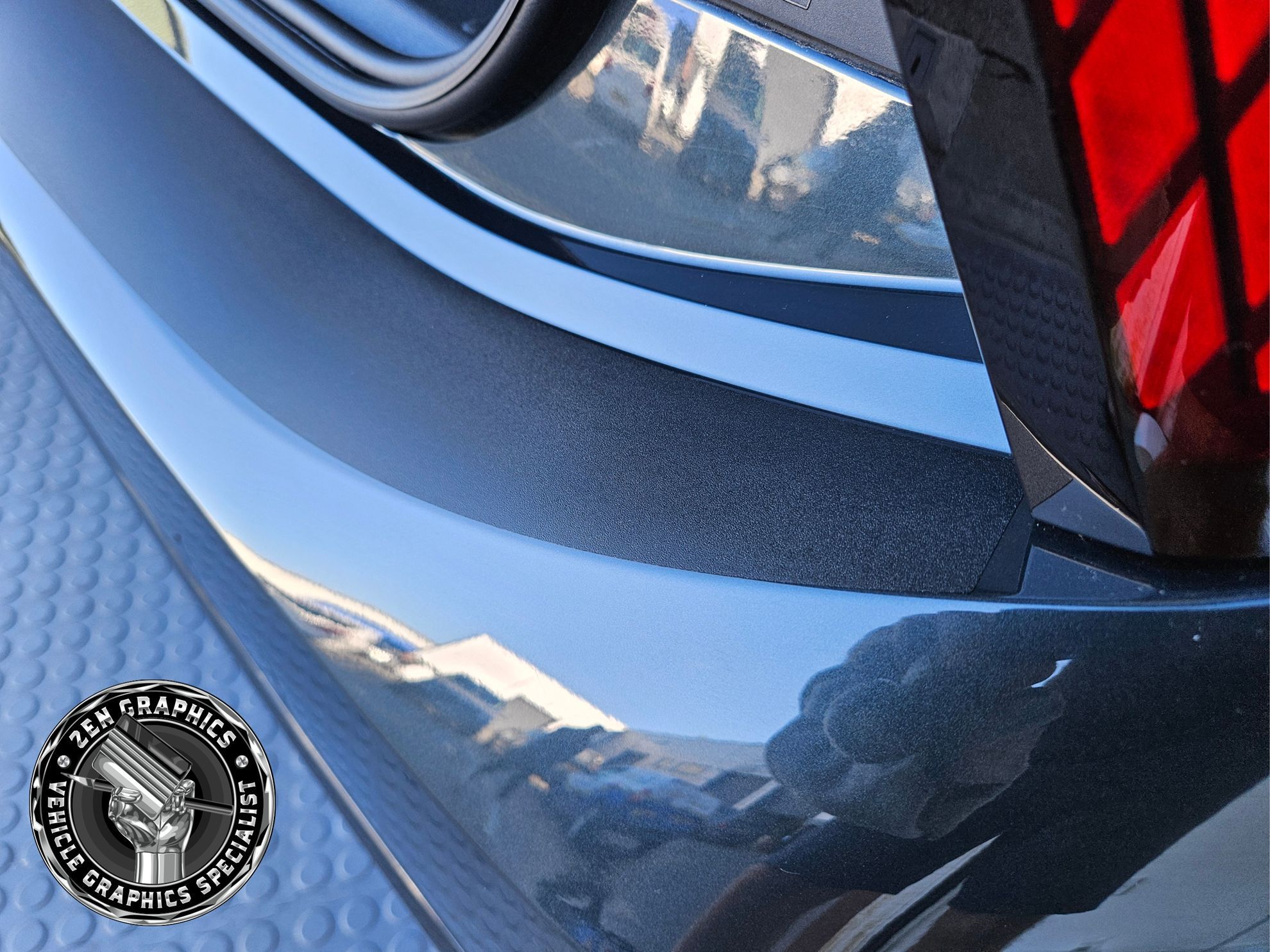 Zen Graphics - Mini J01 Electric rear Bumper Protection Vinyl
