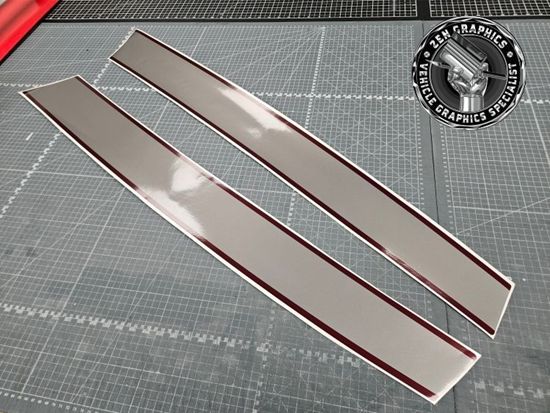 Picture of Mini F55 / F56 / F57 Seven replacement Bonnet Stripes