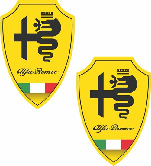 Picture of Alfa Romeo  Wing Decals / Stickers