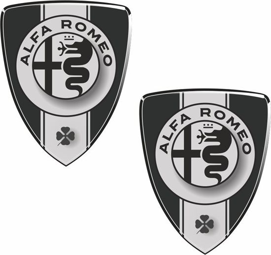 Picture of Alfa Romeo  Wing Decals / Stickers