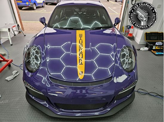 Picture of 991 GT3 RS Bonnet Decal / Sticker