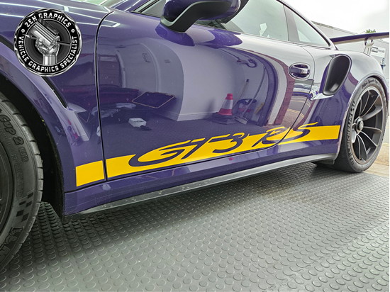 Picture of 991 GT3 RS side Stripes
