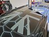 Picture of Mini J05 Aceman Panoramic Roof Night Jack Decals / Stickers