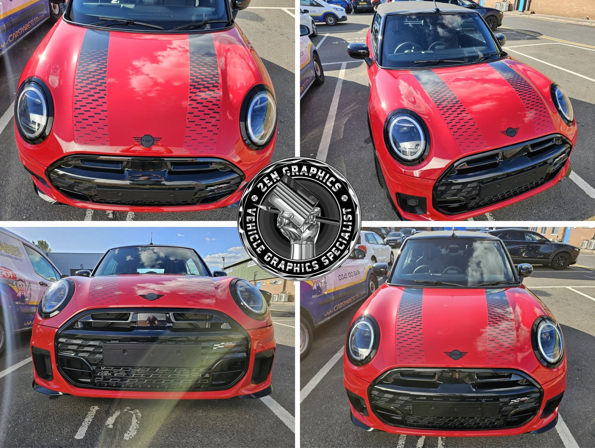 Zen Graphics - Mini F67 Cabriolet Gloss Black / Transparent OEM spec ...