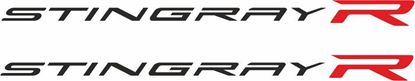 Picture of Chevrolet Corvette Stingray R Decals / Stickers