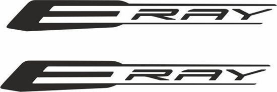 Picture of Chevrolet Corvette E ray Decals / Stickers