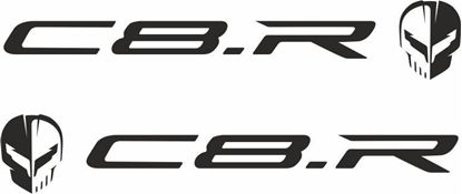 Picture of Chevrolet Corvette C8.R Stingray Decals / Stickers