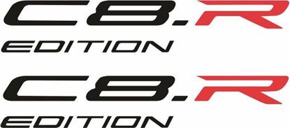 Picture of Chevrolet Corvette C8.R Edition Stingray Decals / Stickers