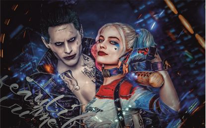 Picture of Joker & Harley Quinn Wrap Sheet