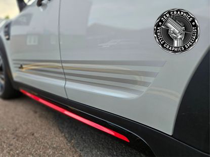 Picture of Mini F60 Countryman JCW 306 HP side Stripes
