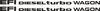 Picture of Prado / Land Cruiser EFI Diesel turbo wagon replacement side door Decals / Stickers
