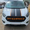 Picture of Transit Custom Barn Doors (H1) 2018 - 2023  Bonnet ,Bumper & Barn Door Stripes / Stickers