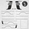 Picture of Ford Escort MK2 1300 Sport Stripes  / Decals