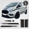 Picture of Transit Custom 2018- 23 Bonnet, side and rear Stripes / Stickers Exact Factory Fit