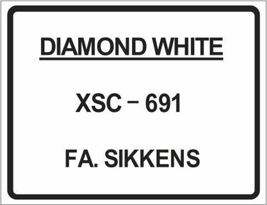 Picture of Ford Escort RS 2000 / Mexico Paint Code Diamond White replacement Decal / Sticker - copy