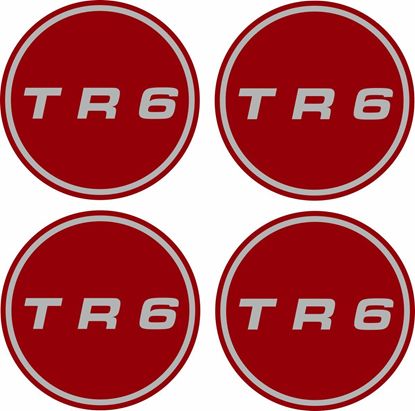 Picture of Triumph TR6 50mm Wheel Centre Decals