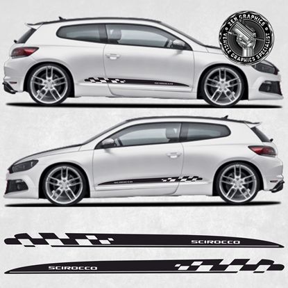 Picture of Scirocco 2009 onwards side Stripes / Stickers