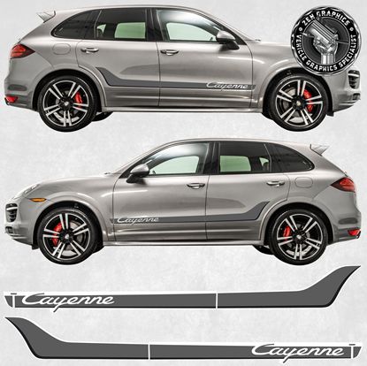 Picture of Cayenne 9PA / 92A 2003 - 2016 side Stripes