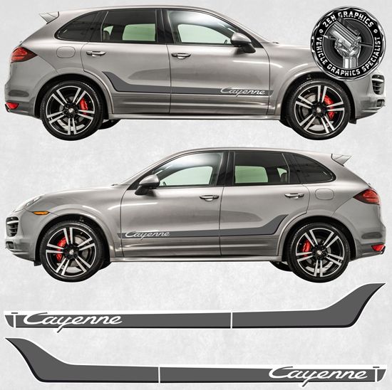 Picture of Cayenne 9PA / 92A 2003 - 2016 side Stripes