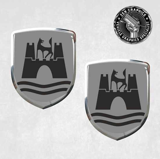 Picture of Wolfsburg Wing or general panel Gel Badges