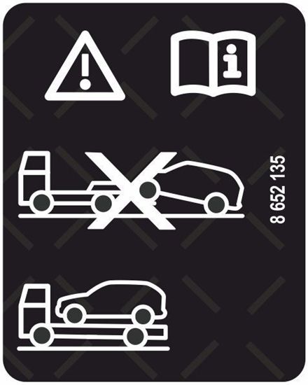 Picture of Mini F Series Recovery Label / Sticker
