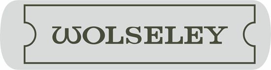 Picture of Wolseley 1100, 1300, 1500, Hornet replacement Engine Rocker Cover Decal  / Sticker