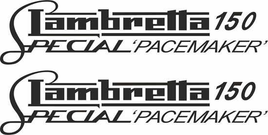 Picture of Lambretta 150 Special Pacemaker Decals / Stickers