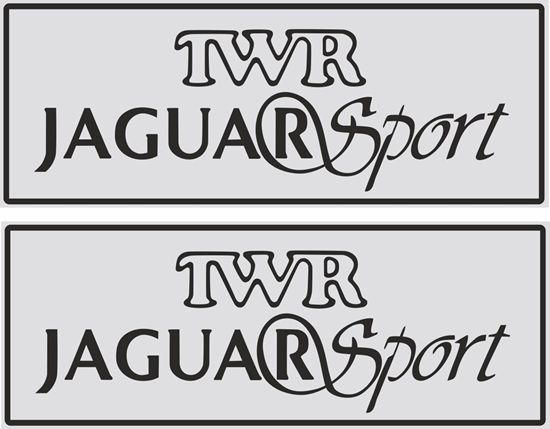 Picture of Jaguar TWR Sport Decals / Stickers