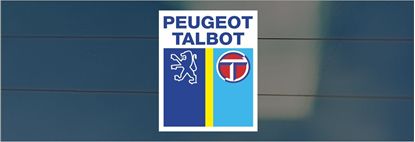 Picture of Peugeot Talbot Glass Decals / Stickers