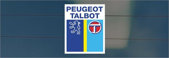 Picture of Peugeot Talbot Glass Decals / Stickers