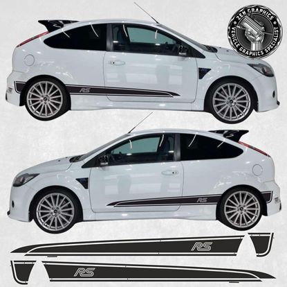 Picture of Ford Focus RS MK2 side Stripes / Stickers